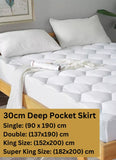 Mattress Protector Sheets Triple Filled 200 GSM - Hexagonal Design