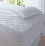 Highliving Zipped Quilted Pillow Protector Anti Allergy - Pair