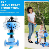 train your child with the 5 in 1 scooter