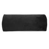 Highliving Half Moon Memory Foam Cushion – Premium Bed, Back, Neck, Leg Support and Knee Pillow (Black)