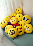 Smiley Face cushion Emoji Cushion Pillow Plush cushion Yellow Smiley Cushion