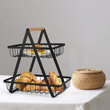 2 tier basket