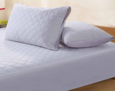 Highliving Zipped Quilted Pillow Protector Anti Allergy - Pair