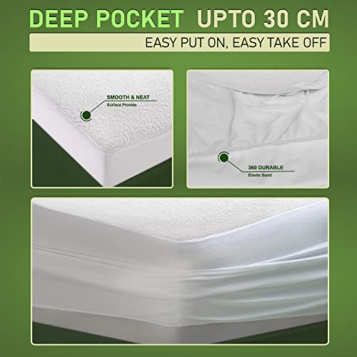 Extra Deep Terry Towel Mattress Protector