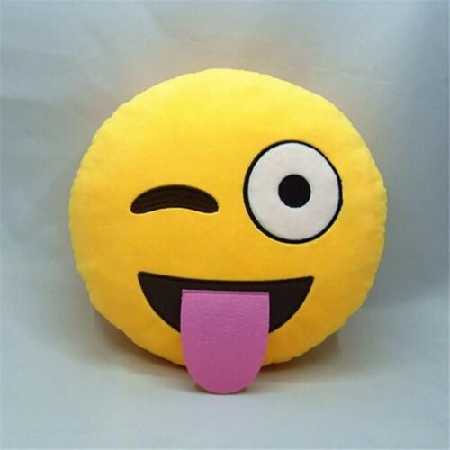 Smiley Face cushion Emoji Cushion Pillow Plush cushion Yellow Smiley Cushion