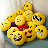 Smiley Face cushion Emoji Cushion Pillow Plush cushion Yellow Smiley Cushion