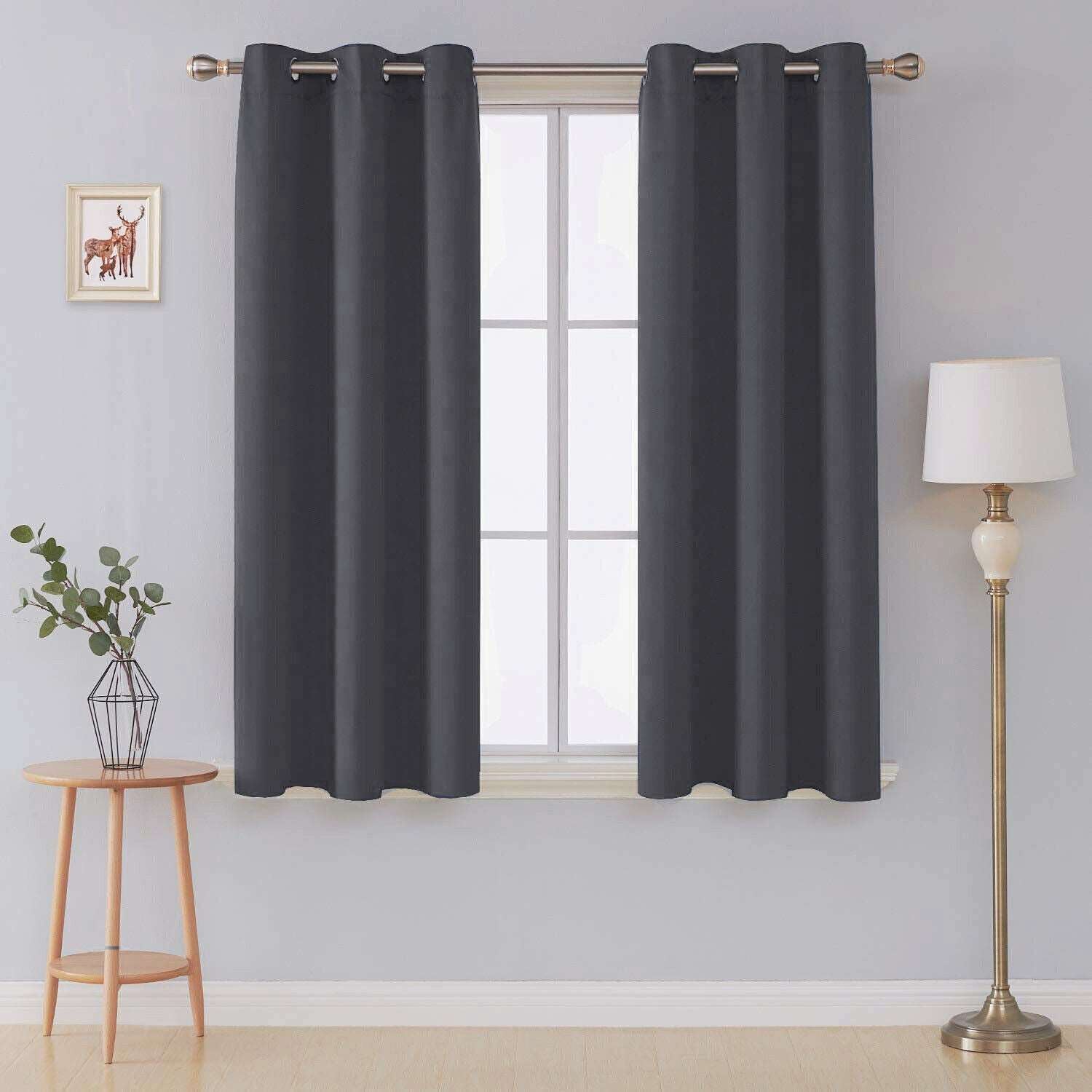 Thermal Thick Blackout Eyelet Ring Curtain - Blackout Curtains